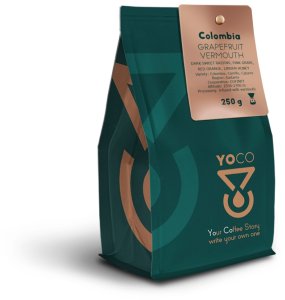 Kawa ziarnista YoCo Kawa ziarnista Coffee Colombia Grapefruit Vermouth Filtr 250g 2