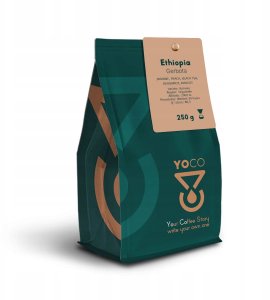 Kawa ziarnista YoCo Kawa ziarnista Ethiopia Gerbota Filtr 250g 6