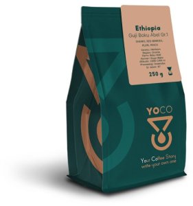 Kawa ziarnista YoCo Kawa ziarnista Coffee Ethiopia Boku Abel Gr.1 Filtr 250g 2