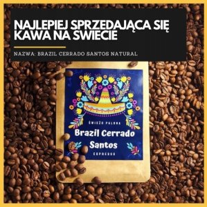 Kawa ziarnista Świeżo Palona Kawa ziarnista Brazylia Cerrado Santos Natural 250g 3