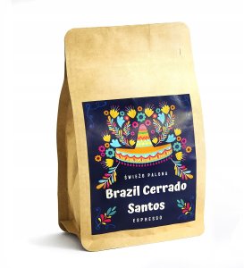 Kawa ziarnista Świeżo Palona Kawa ziarnista Brazylia Cerrado Santos Natural 250g 4