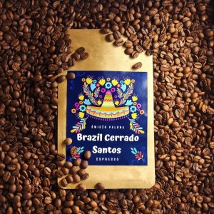 Kawa ziarnista Świeżo Palona Kawa ziarnista Brazylia Cerrado Santos Natural 250g 6