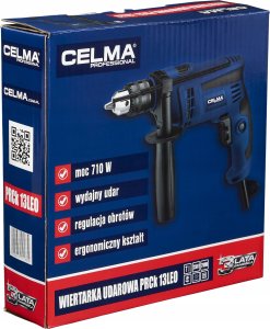 Wiertarka udarowa jednobiegowa CELMA Professional PRCk 13LEO 710W 2