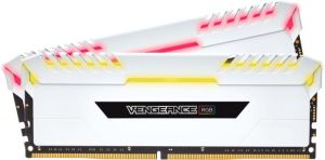 Pamięć Corsair Vengeance LED, DDR4, 16 GB, 3200MHz, CL16 (CMR16GX4M2C3200C16W) 1