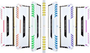 Pamięć Corsair Vengeance LED, DDR4, 16 GB, 3200MHz, CL16 (CMR16GX4M2C3200C16W) 4