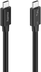 Hama KABEL USB-C THUNDERBOLT-5 80 Gbit/s, 5A, 240W, Ultra-HD 8K, 1M 2
