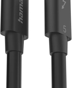 Hama KABEL USB-C THUNDERBOLT-5 80 Gbit/s, 5A, 240W, Ultra-HD 8K, 1M 4