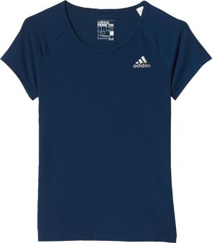 Adidas Koszulka dziewczęca YG PRIME TEE MYSBLU/IRONMT granatowa r. 128 cm (BQ2900) 1