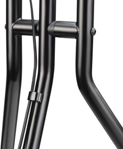 STOJAK DO TV TYPU SZTALUGA, CZARNY, VESA 600X400 (75“), MAX 40 KG 4