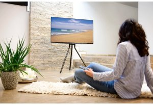 STOJAK DO TV TYPU SZTALUGA, CZARNY, VESA 600X400 (75“), MAX 40 KG 6