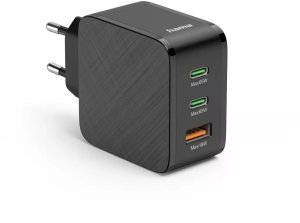 Ładowarka Hama ŁADOWARKA 65W ENTRY LEVEL 2X USB-C, USB-A, CZARNA 2