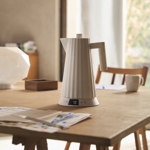 Czajnik Alessi Plisse Czajnik biały z regulacją temperatury 2