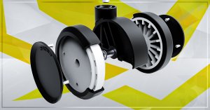 Mysz Hator Darkside 3 M Fabric Black 8