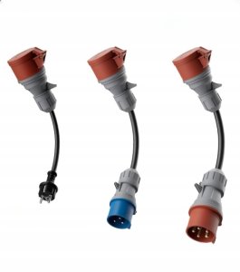 Ładowarka Anker Przenośna stacja ładująca 11 kW 3-fazowa 7 m 6-16 A zestaw adapterów 5