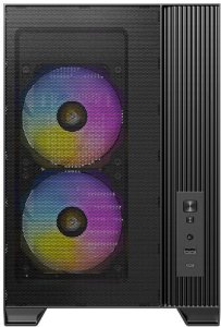 Obudowa Antec Obudowa do komputera Flux M Black Micro-ATX ITX 3