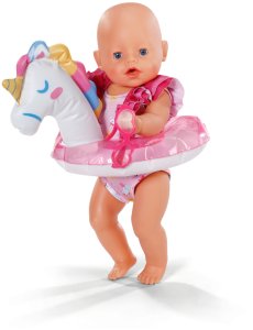 MGA Baby Born zestaw do pływania z jednorożcem (839447/8) 3
