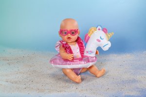 MGA Baby Born zestaw do pływania z jednorożcem (839447/8) 5