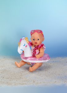 MGA Baby Born zestaw do pływania z jednorożcem (839447/8) 6