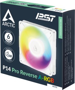 Wentylator Arctic P14 Pro Reverse A-RGB biały (ACFAN00324A) 6