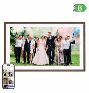 Ramka cyfrowa Arzopa D156 (brown) 15.6" digital photo frame 2