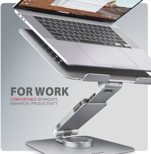 Axagon Stojak na notebooka 10-17" obracany aluminiowy 11
