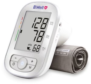 Ciśnieniomierz B.Well CIŚNIENIOMIERZ NARAMIENNY AUTOMATYCZNY AFIB Migotanie Przedsionków 2