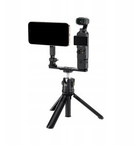 JJC Uchwyt Płytka Szyna Mocowanie do DJI Osmo Pocket 3 + Telefon MagSafe na 1/4 / HG-CS1 3