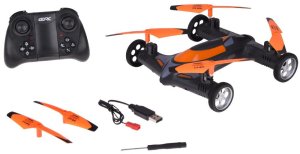Zdalnie sterowany DRON Quadkopter z kamerką 2w1 Lata + jeździ RC0725 PO EDUKAMP 2