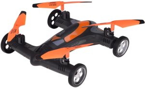 Zdalnie sterowany DRON Quadkopter z kamerką 2w1 Lata + jeździ RC0725 PO EDUKAMP 5