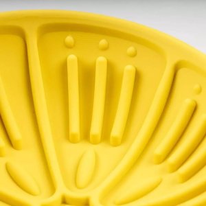 Duvo+ LICK BOWL KIWI 225ml/14x14x6.5cm ŻÓŁTA 2