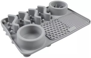 Duvo+ MISKA spowalniająca 4w1 SZARA 125ml 30x20x4cm 2