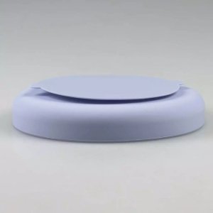 Duvo+ Miska spowalniająca okrągła 19.5x19.5x3.5cm NIEBIESKA 4