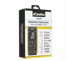 Dalmierz laserowy KELTIN Dalmierz laserowy – miernik odległości 50m (40) 8