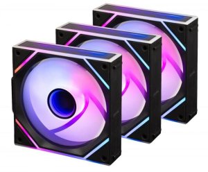 Wentylator Blackstorm Luna MAG-INF ARGB PWM Reverse fan pack, black, 120 mm, 3 pcs. 2