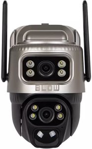 Kamera IP Blow Zewnętrzna kamera WiFi PTZ 4MP H-384 DualLens + panel słoneczny 2