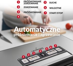 KT-24 Zgrzewarka próżniowa pakowarka do żywności FUSION 2