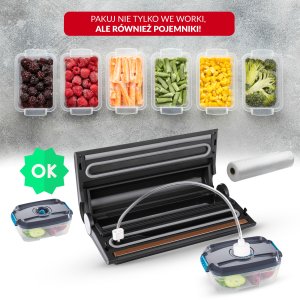 KT-24 Zgrzewarka próżniowa pakowarka do żywności FUSION 8