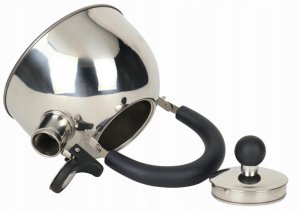 Brunbeste Czajnik stalowy czajnik z gwizdkiem na gaz indukcyjny mały srebrny 1.5L BB-1323 3