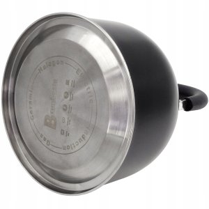 Brunbeste Czajnik stalowy czajnik z gwizdkiem na gaz indukcyjny mały srebrny 1.5L BB-1323 8