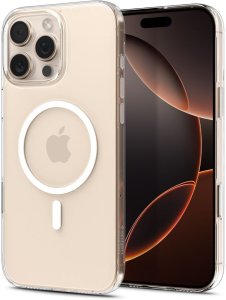 Spigen THIN FIT MAG MAGSAFE IPHONE 16 PRO CLEAR/WHITE 2
