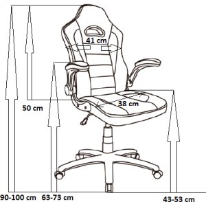 Fotel Cobra Junior CRF-2305 9