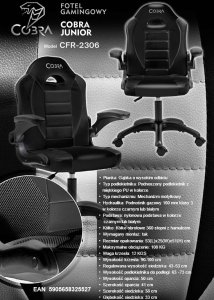 Fotel Cobra JUNIOR CRF-2306 16