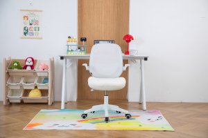 Krzesło biurowe Cobra King Junior Białe 6