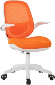 Krzesło biurowe Cobra King Junior Biało-pomarańczowe 14