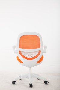 Krzesło biurowe Cobra King Junior Biało-pomarańczowe 7