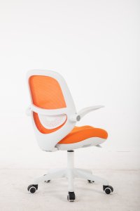 Krzesło biurowe Cobra King Junior Biało-pomarańczowe 8
