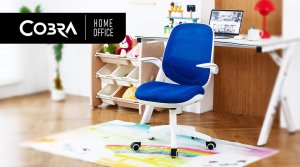 Krzesło biurowe Cobra King Junior Ciemnoniebieskie 12