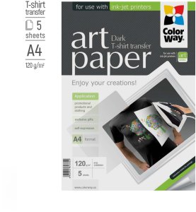 ART T-shirt transfer (dark) | 120 g/m² | A4 | A4 | Photo Paper 2