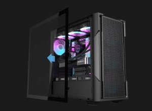 Obudowa Darkflash DS900 Mesh computer case without fans (Black) 11