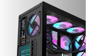 Obudowa Darkflash DS900 Mesh computer case without fans (Black) 10